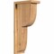 Ekena Millwork Crestline Smooth Corbel w/Backplate, Western Red Cedar, 5 1/2"W x 10"D x 22"H COR06X10X22CRE01SWR - alternate 1